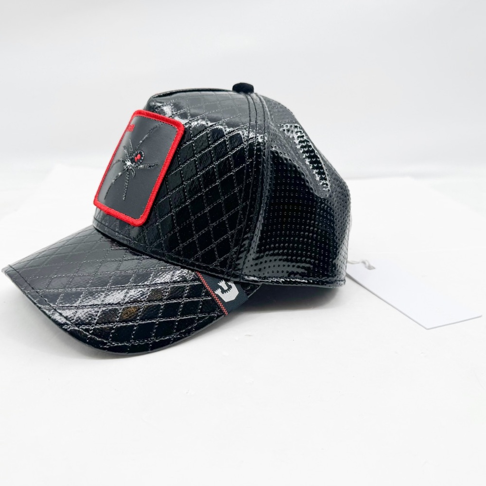 Goorin Bros The Farm Animal Trucker “Safe Word” Biter Spider Trucker Hat - Picture 2 of 16